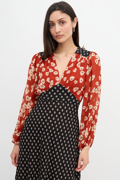 Rixo Floral Kaila Dress