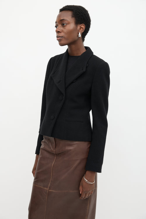 Ralph Lauren Wool Asymmetrical Jacket