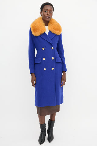 Roberto Cavalli Cashmere & Wool Coat