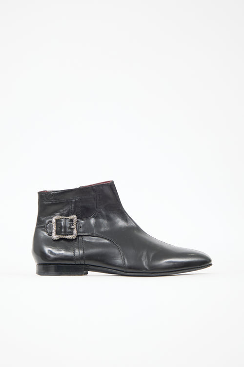 Roberto Cavalli Leather Boot