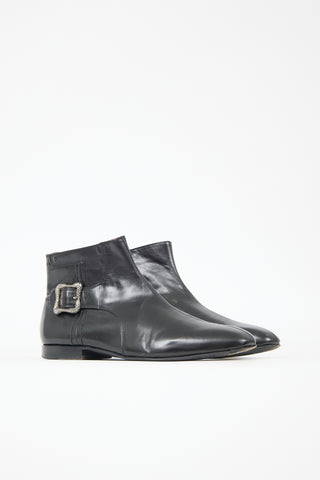 Roberto Cavalli Leather Boot