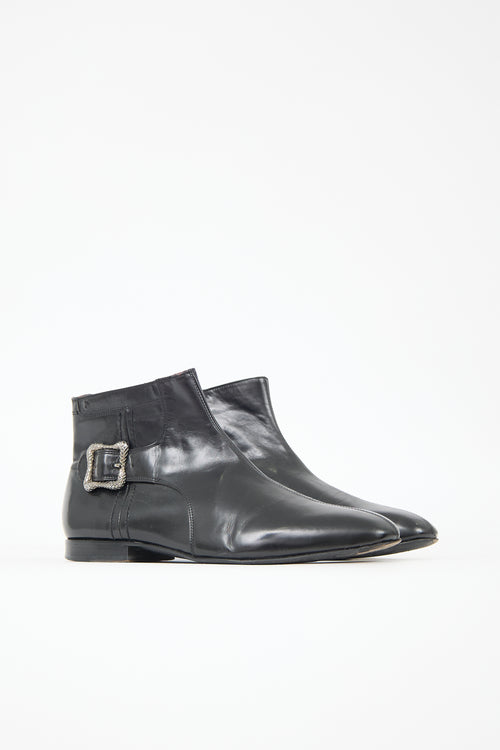 Roberto Cavalli Leather Boot