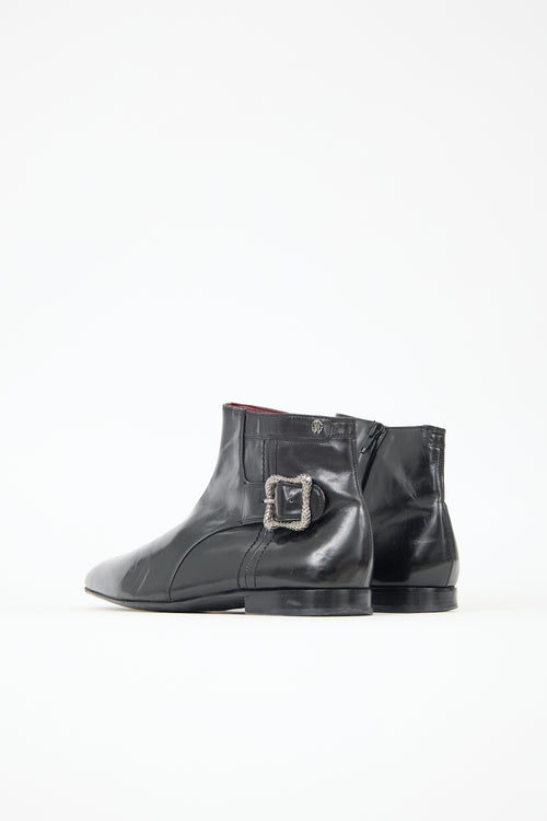 Roberto Cavalli Leather Boot