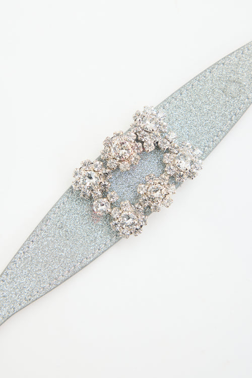 Roger Vivier Glitter Efflorescence Bracelet