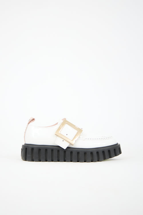 Roger Vivier Patent Viv' Go-Thick Loafer