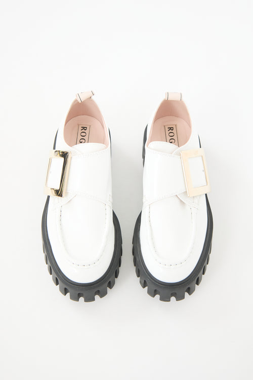 Roger Vivier Patent Viv' Go-Thick Loafer