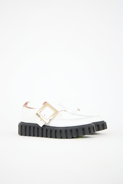 Roger Vivier Patent Viv' Go-Thick Loafer