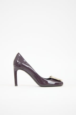 Roger Vivier Patent Ecusson Pump