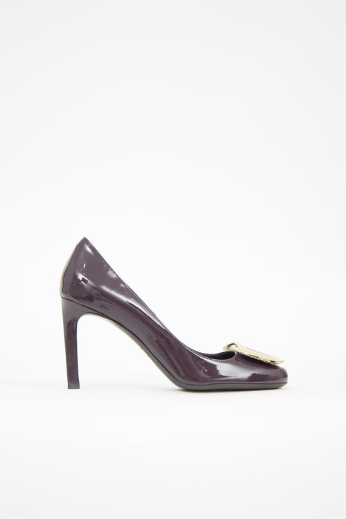 Roger Vivier Patent Ecusson Pump