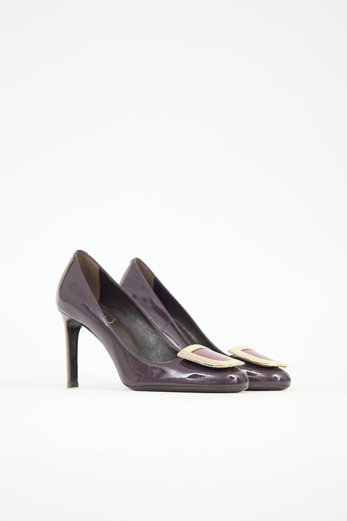 Roger Vivier Patent Ecusson Pump