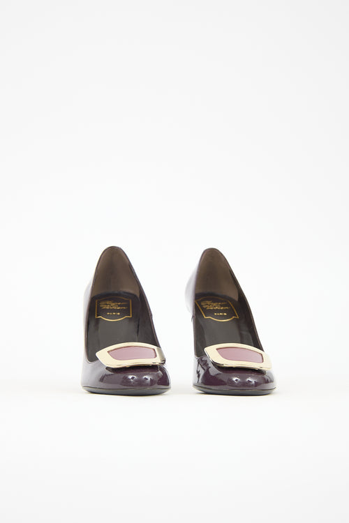 Roger Vivier Patent Ecusson Pump