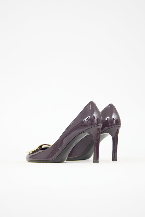 Roger Vivier Patent Ecusson Pump