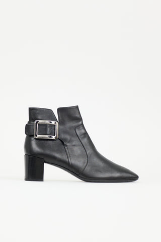 Roger Vivier Leather Polly Boot