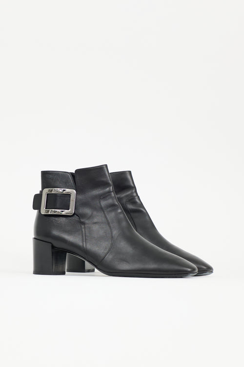 Roger Vivier Leather Polly Boot