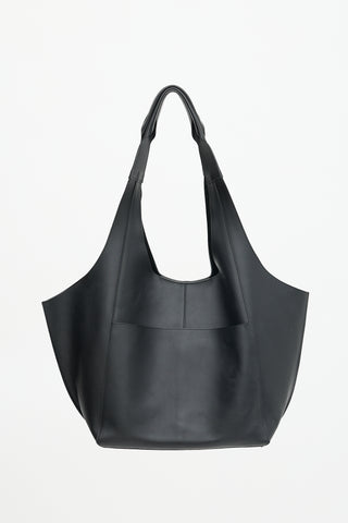 RSVP Paris Leather Parachute Tote Bag