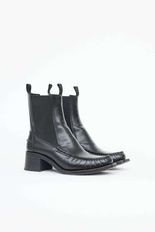 Hereu Leather Alda Ankle Boot