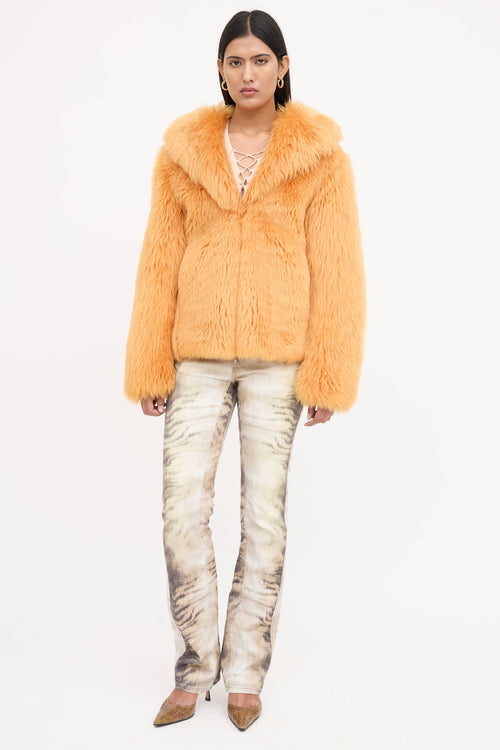 RTA Shearling Fur Jacket