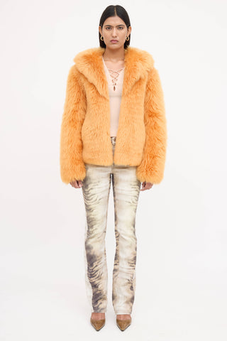 RTA Shearling Fur Jacket