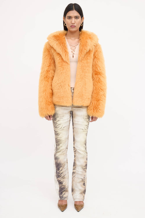RTA Shearling Fur Jacket