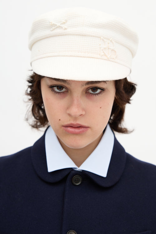Ruslan Baginskiy Embroidered Baker Boy Hat