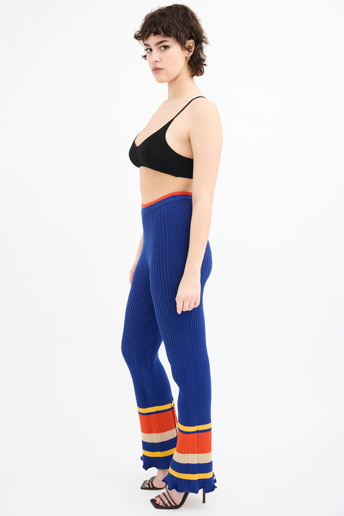 Rabanne Blue & Multi Knit Lounge Pant