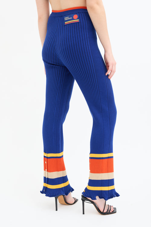 Rabanne Blue & Multi Knit Lounge Pant