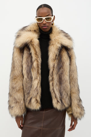 Rabanne Faux Fur Coat