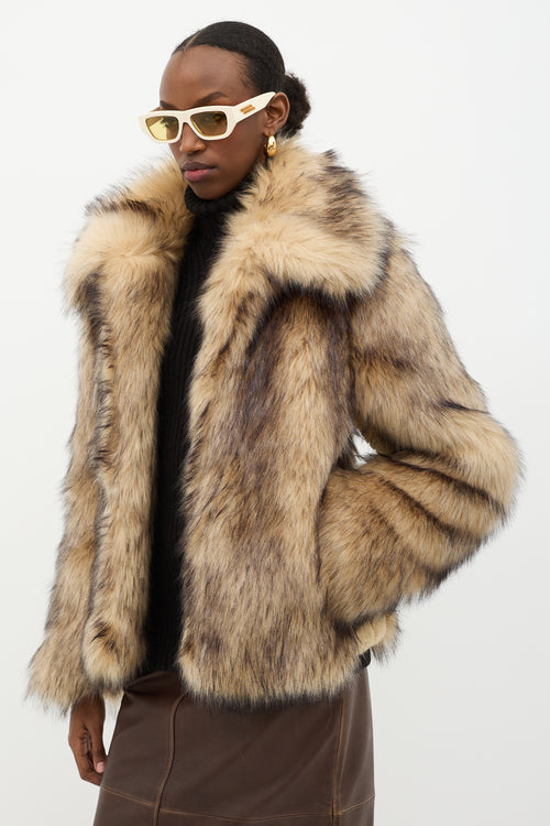 Rabanne Faux Fur Coat