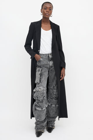 Rabanne Peak Duster Coat