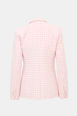 Rabanne Wool Gingham Blazer