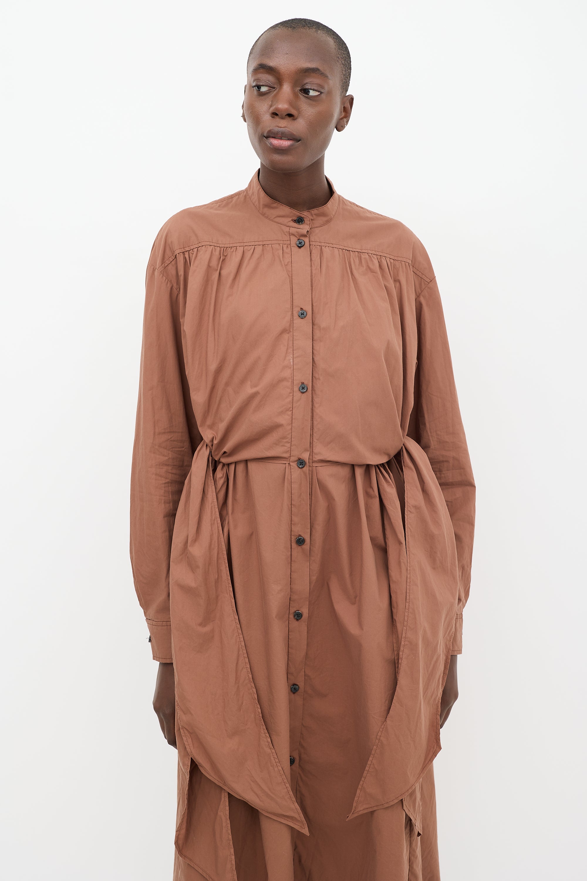 elan shirt dress Elan Sapphire Blue Maxi Shirt Dress