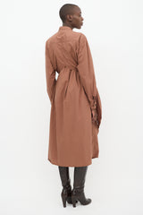 Rachel Comey Brown Elan Shirt Dress