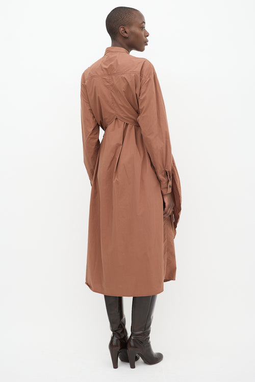 Rachel Comey Brown Elan Shirt Dress