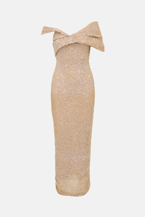 Rachel Gilbert Sequin Mirella Dress