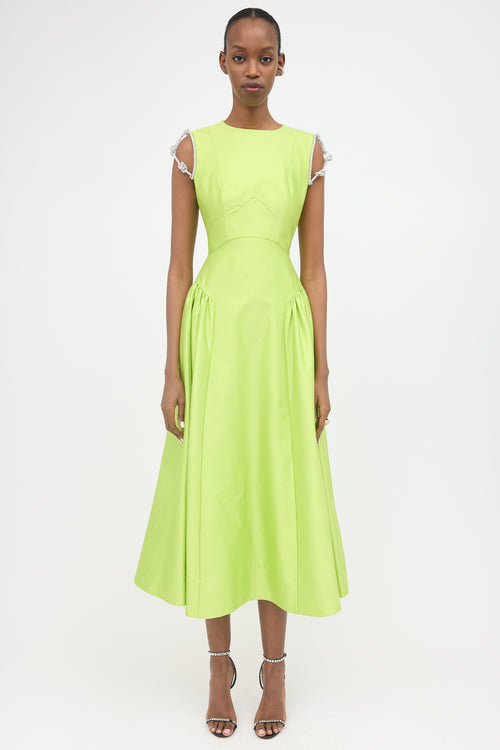 Rachel Gilbert Silk & Wool Bambi Dress