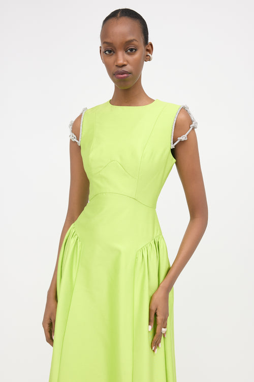 Rachel Gilbert Silk & Wool Bambi Dress