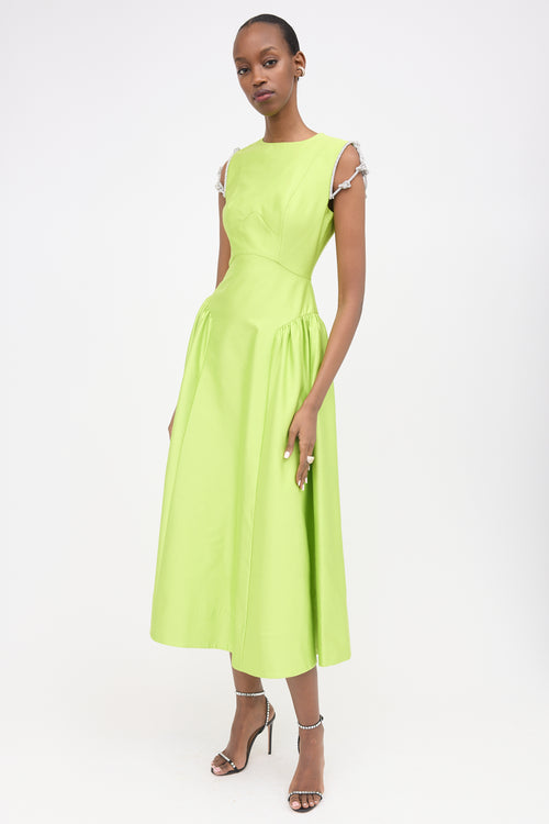 Rachel Gilbert Silk & Wool Bambi Dress