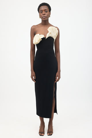Rachel Gilbert Sculptural Bust Lavina Dress