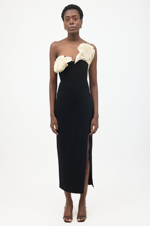 Rachel Gilbert Sculptural Bust Lavina Dress