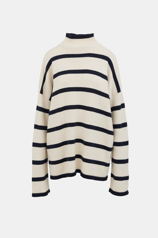 Raey Cashmere Striped Sweater
