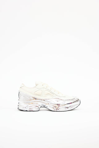 Raf SimonsX Adidas Metallic Ozweego Sneaker
