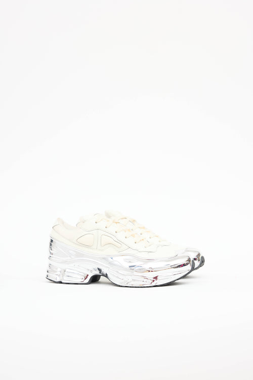 Raf SimonsX Adidas Metallic Ozweego Sneaker