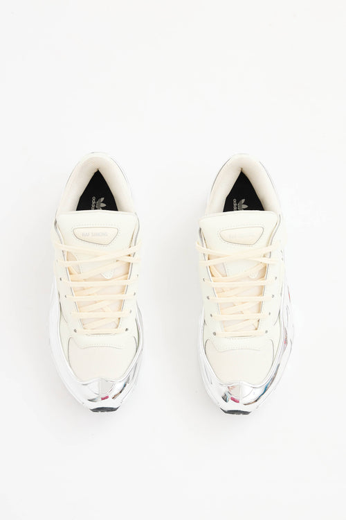 Raf SimonsX Adidas Metallic Ozweego Sneaker