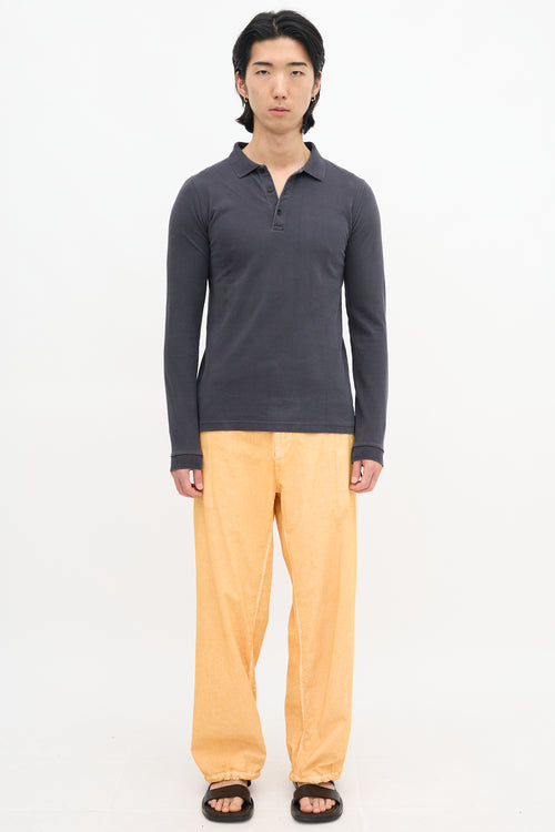 Raf by Raf Simons Logo Polo