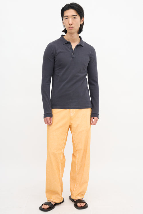 Raf by Raf Simons Logo Polo