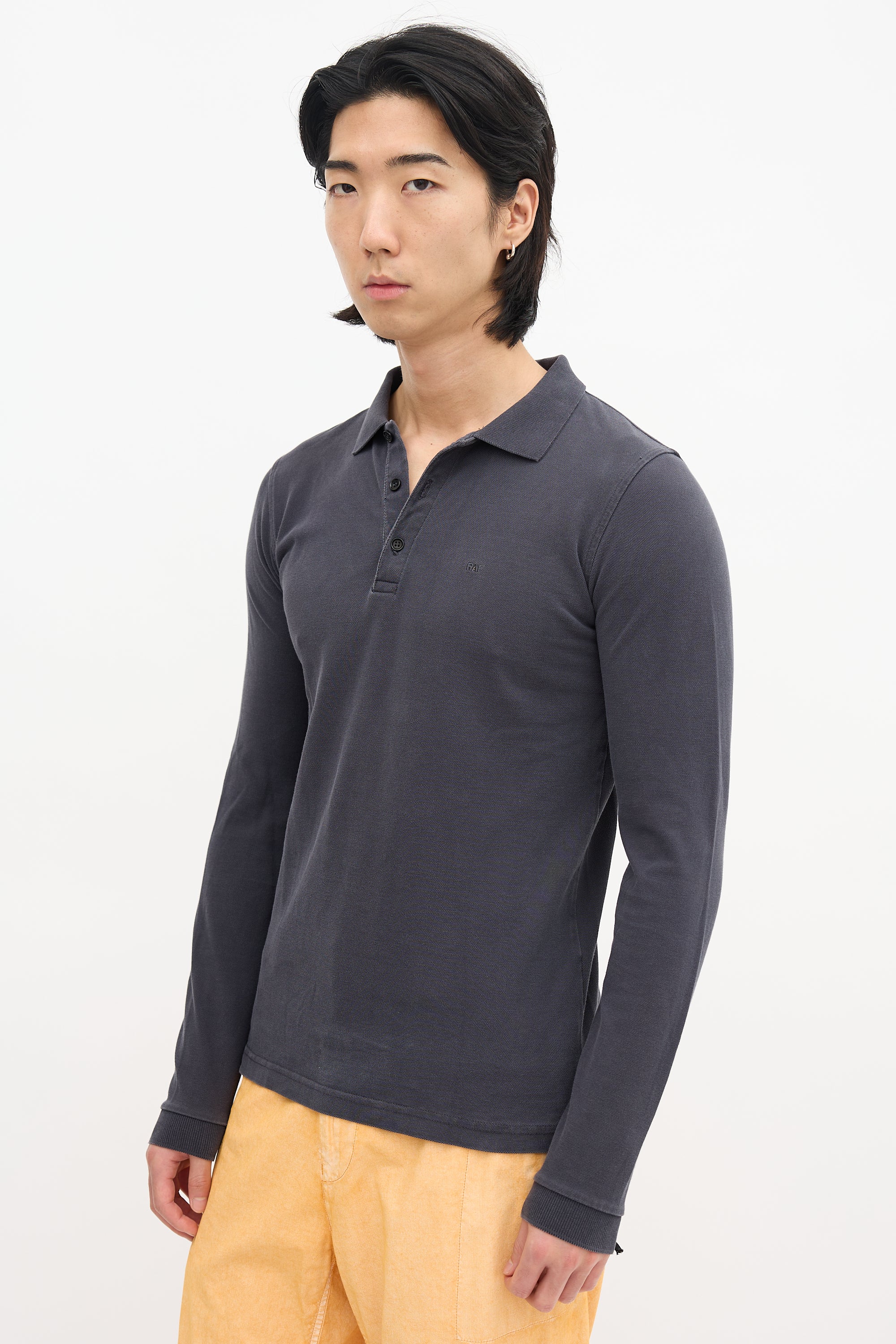 Simons Logoi Raf Simons // Logo Polo – VSP Consignment