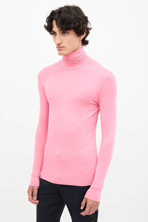 Raf Simons Modal Turtleneck Top