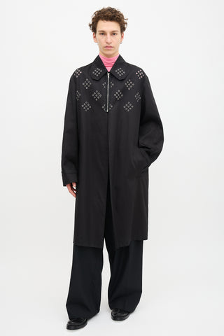 Raf Simons SS 2016 Eyelet Coat