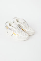 Raf Simons White & Multi Cylon-21 Sneaker