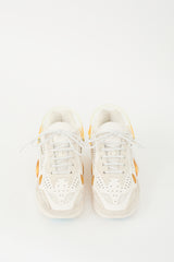 Raf Simons White & Multi Leather Cylon-21 Sneaker